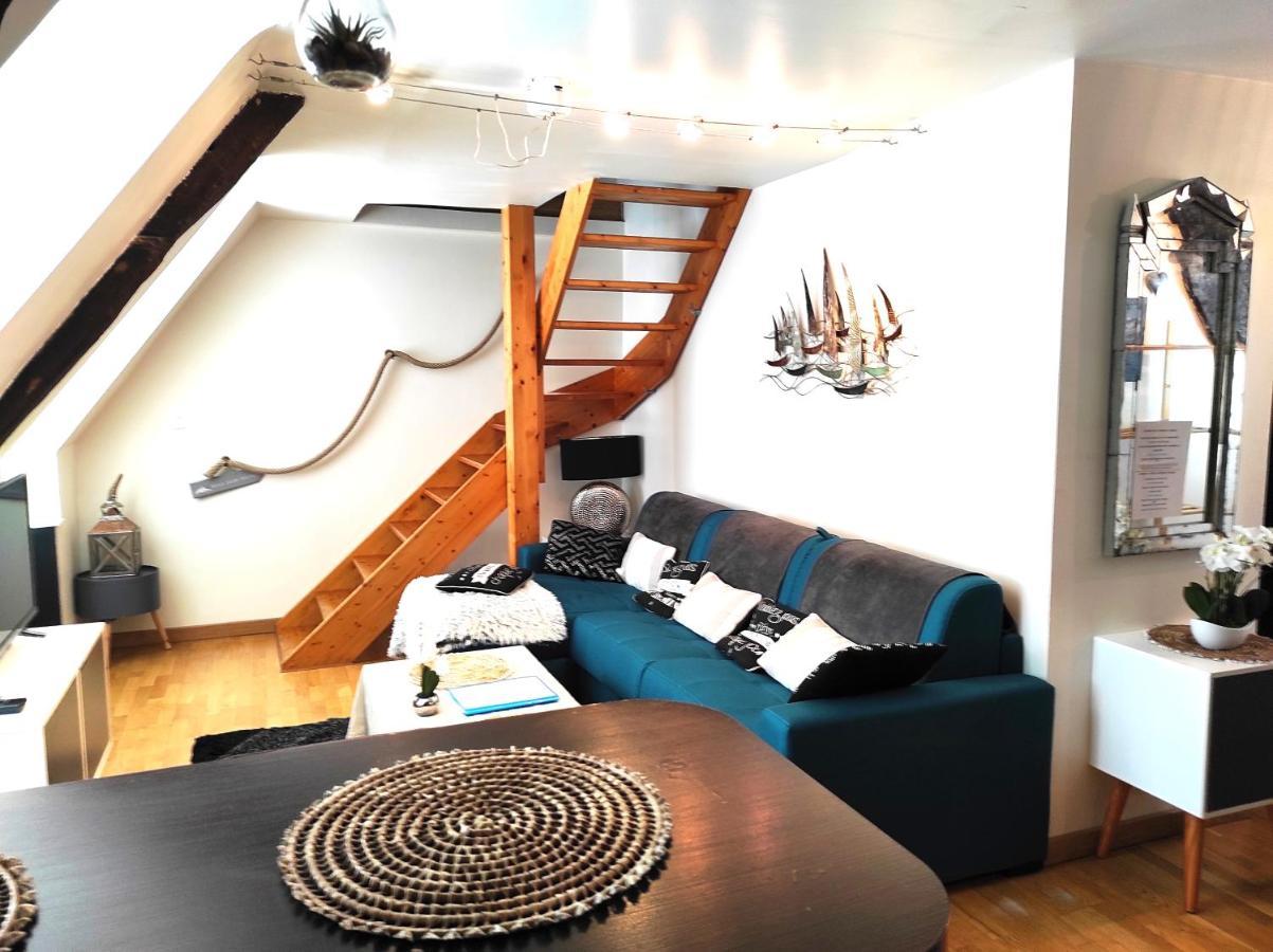 Appartement Saint Malo Vue Sur Mer Et Sur Intra Muros, Ferry, Plage Et Commerces A 50 M Exterior photo