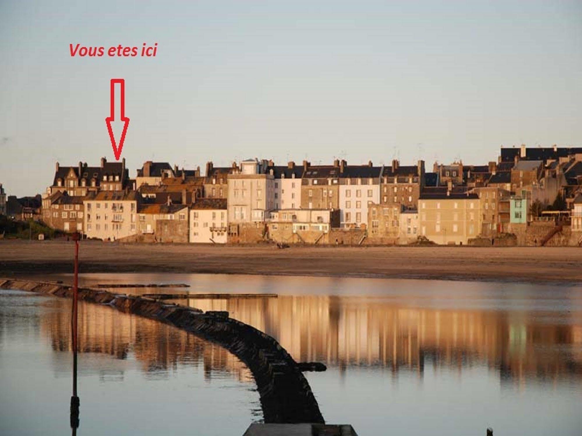 Appartement Saint Malo Vue Sur Mer Et Sur Intra Muros, Ferry, Plage Et Commerces A 50 M Exterior photo